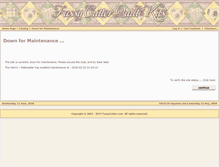 Tablet Screenshot of fussycutter.com